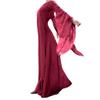 Fairy Godmother Costume for Women Medieval Fairy Cosplay Set Renaissance Costumes for Women Dress Renaissance Costumes Renaissance Outfit Dress Renaissance Dress Princess Costume Adult Wine view 1