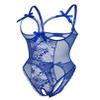 Avidlove Women Lingerie for Women Deep V Halter One Piece Teddy Bodysuit Royal Blue X-Large view 2