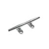 8" Blue Water Boat Deck Cleat Marine Stainless Steel Dock Open Base Rope Cleat view 2