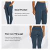 Everyday Yoga Comfy Yoga Pants Women with Dual Side Pockets - Buttery Soft Fabric, High Waisted Tummy Control Womens Leggings, Squat Proof, Long Legging - True Navy - XX-Large view 3
