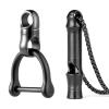 TISUR Titanium Emergency Whistle+Titanium Key Ring view 1