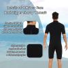 OMGear 3mm Neoprene Wetsuit Women Shorty Suit Short Sleeve Snorkel Suit Scuba Dive Swimwear (Short, 3XL) view 3