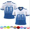 Custom Football Jersey Personalized Football Uniform Team Name Number T Shirts Customized for Men Youth Women Fans Gifts view 1