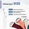 Everyday Yoga 6 Foot Yoga Strap D-Ring - Yoga Gear for Flexibility, Non-Slip Design Support, Range of Motion Training & Mindful Practice - True Navy view 3