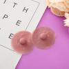 Aislor Silicone Self-priming Nipple Cover Fake Nipple Breast Forms Fake Areola for Crossdresser Mastectomy Party Drag Queen Pink 3X-Large view 2