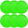 3 1/4 Inches Air Hockey Pucks 6 Pack Full Size Heavy Replacement Pucks for Game Tables Equipment Accessories (Green) view 1