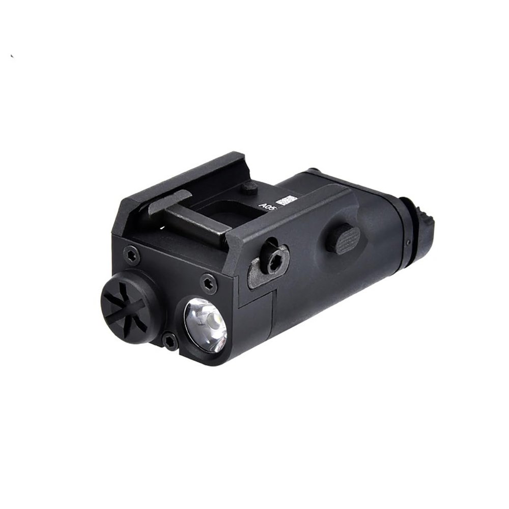 Aimsniper X1C Tactical Flashlight200 Lumens LED Lightweight Compact Rail-Mounted Light TorchConstant/Momentary Modesfor Universal 20mm Rail (BK)