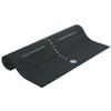 Everyday Yoga Alignment Yoga Mat 72 Inch 5mm, Non-Slip Design & Printed Guides for Confident, Mindful Practice - Black with print view 2