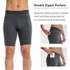 WRAGCFM Men's Compression Shorts with Pockets Running Workout Athletic Active Underwear Shorts view 3