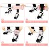 Adjustable Ankle Weights for Women Men 15lbs Pair Leg/Wrist/Arm Weight Straps with Removable Weight for Yoga, Walking, Running, Aerobics, Gymnastics, Physical Therapy, Pink view 4