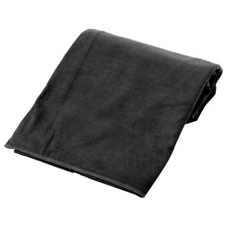 Everyday Yoga Microfiber Yoga Mat Towel - High Absorbency, Non-Slip Design & Soft Quick-Dry Material for Hot Yoga, Fitness & Mindful Practice - Black