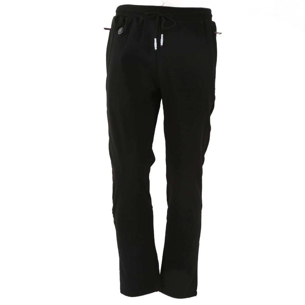 Heated Pants for Men and Women, Electric Heating Trousers, Padded Loose Casual Thermal Pants for Winter Outdoor Climbing Ski to Keep Warm Black(XXXXL)