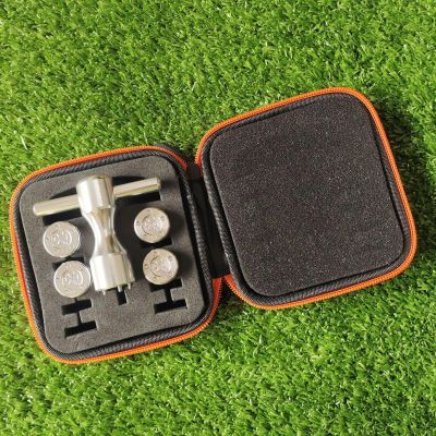 4pcs/set Silver Clover Golf Weights Wrench Tool Kit for Titleist Scotty Cameron Newport Phantom Futura Golo California Putters (2x5g 2x10g)