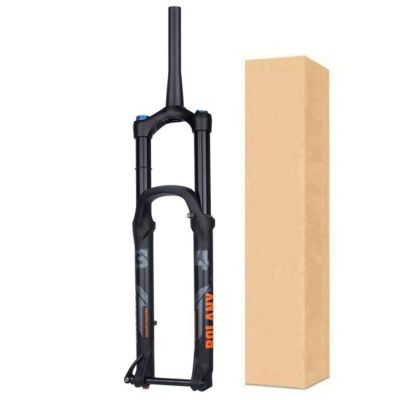 ZECHAO Stroke 175mm Bike Shock Absorber Forks,Aluminum Alloy 1-1/2" Air Mountain Bike Suspension Fork 27.5/29in 15 * 110mm Axle Outdoor (Color : Black-Manual Lock, Size : 29inch)