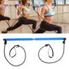 Pilates Rod Kit, Portable Exercise Fitness Equipment, Portable Multifunction Gym Workouts Stick, Multifunction Workout Equipment, for Toning Muscle, Leg, Butt and Full Body view 2