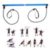 Pilates Rod Kit, Portable Exercise Fitness Equipment, Portable Multifunction Gym Workouts Stick, Multifunction Workout Equipment, for Toning Muscle, Leg, Butt and Full Body view 3