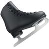 AhmyLion Figure Ice Skates for Beginners - White Comfortable Leather Ice Skates for Women, Men, Boys & Girls (Size Up 1 Size) (Black, Womens Size-8.5/Mens Size 7) view 3