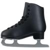 AhmyLion Figure Ice Skates for Beginners - White Comfortable Leather Ice Skates for Women, Men, Boys & Girls (Size Up 1 Size) (Black, Womens Size-8.5/Mens Size 7) view 4