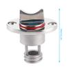 316 Stainless Steel Marine Polished Garboard Drain Plug Fits Hole Screw Thread Corrosion Resistant view 2