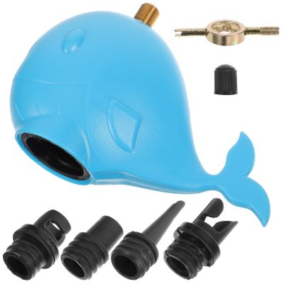 BESPORTBLE 1set Pump Adapter Nozzles Connector Quick Inflation for Inflatables Compatible Kayaks Boats Air Mattresses Lightweight and Portable