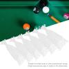 6PCS Billiards Net Pocket Cotton Mesh Bag for Pool Table Accessories, White Cotton Billiards Net Pockets and Suitable for Billiard Clubs view 3