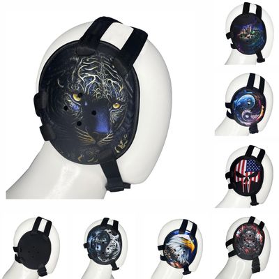ROAR-INT BJJ Ear Guard New Easy to Adjust Design Wrestling Protective Headgear Wrestling Ear Guard MMA Jiu Jitsu (Tiger-Eagle)