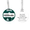 Cal Poly Humboldt Travel Luggage ID Bag Tag for Suitcases/Round Plastic Label (Cal Poly Humboldt 6) view 1