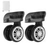 BestAlice 2Pcs Luggage Wheels Replacement, Luggage Replacement Wheels, Suitcase Wheels for Luggage, Outdoor Double Row Large Wheel Draw Box Code Case Suitcase Accessory view 1