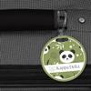 Kappa Delta Travel Luggage ID Bag Tag for Suitcases/Round Plastic Label (Kappa Delta 10) view 2