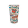 FOCO Miami Dolphins NFL Historic Print Pint Glass view 1