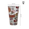 FOCO San Francisco 49ers NFL Historic Print Pint Glass view 3