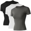 Loovoo Teen Basic Tees for Women Girl Swiftly Dry Pilates Stretch Training Trendy Polyester Summer Lightweight Clothing view 1