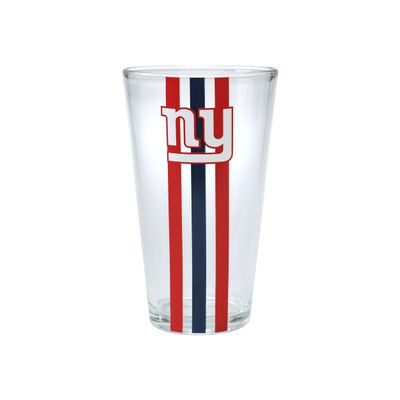 FOCO New York Giants NFL Team Stripe Pint Glass
