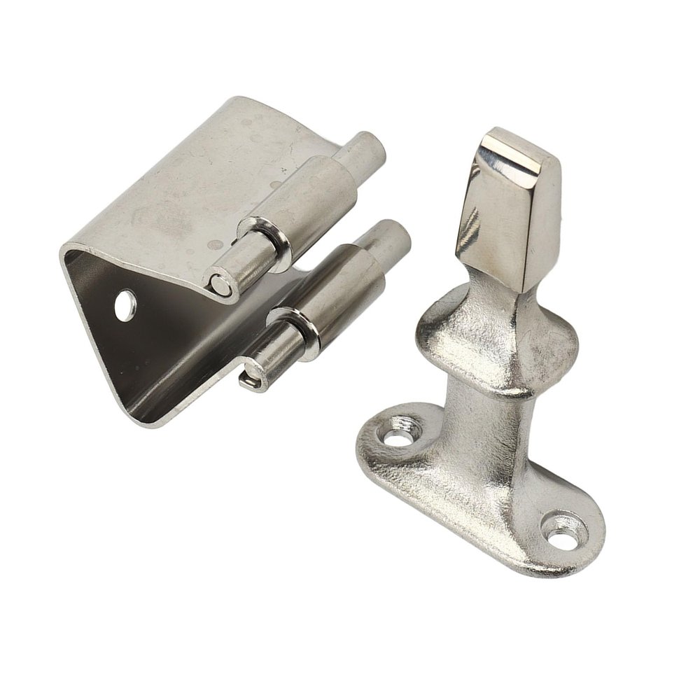 Marine Door Catch, Door Stopper Catch and Holder Heavy Duty Marine Grade Stainless Steel Hardware Exquisite for Boat Yacht RV
