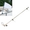 Marine Grade Rail Mount Flag Pole Stainless Steel Flagpole for Boats Yachts RVs Fits 22.2 to 25mm Pipe Diameter Rails and Design for Easy Installation and Secure Flag Display view 4