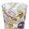 FOCO Minnesota Vikings NFL Historic Print Pint Glass view 4