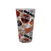 FOCO Chicago Bears NFL Historic Print Pint Glass view 1