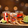 FOCO New England Patriots NFL Team Spirit Shot Glasses - 3 Pack view 2