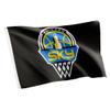 Desert Cactus Chicago Sky Flag Team WNBA 100% Polyester Indoor Outdoor 3x5 feet Flag (Black) view 1