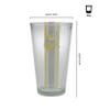 FOCO Minnesota Vikings NFL Team Stripe Pint Glass view 3