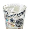 FOCO Dallas Cowboys NFL Team Spirit Shot Glasses - 3 Pack view 4