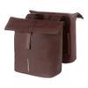 Basil City Bicycle Double Bag, 28-32L, Brown, 12 x 29 x 30 cm view 1
