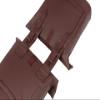 Basil City Bicycle Double Bag, 28-32L, Brown, 12 x 29 x 30 cm view 4
