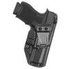 Tulster IWB Profile Kydex Holster in Right Hand fits: PSA Dagger Compact | Inside The Waistband Appendix Concealed Carry view 1