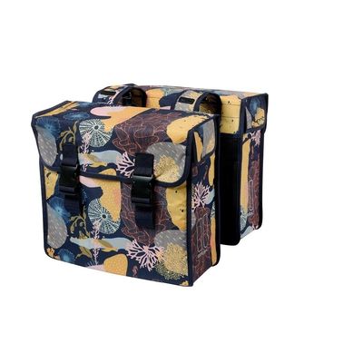 Basil Mara XL Reef Bicycle Double Bag, 35 L, Night Blue, Blue, 35L, Casual, Blue, 35l, Casual