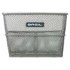 Basil Cento S Bicycle Basket - Rear Wheel - Fixed Assembly - Olive Green view 2