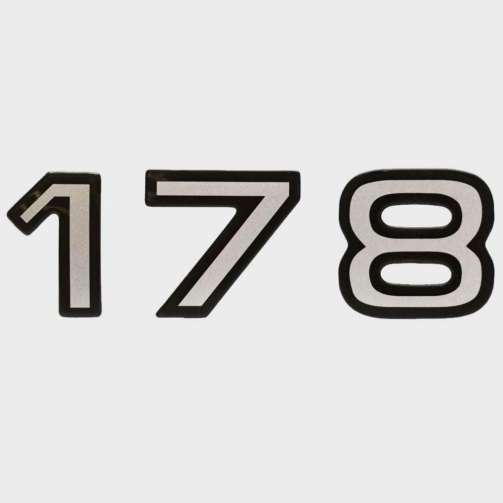 Boat Raised Brand Logo Decal Emblem 206459 | 178 Tournament