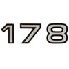 Boat Raised Brand Logo Decal Emblem 206459 | 178 Tournament view 2