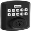 Kwikset 9250TRS-514S Transitional Powerbolt 2 Electronic SmartCode Deadbolt SmartKey with RCAL Latch and RCS Strike Matte Black Finish view 1
