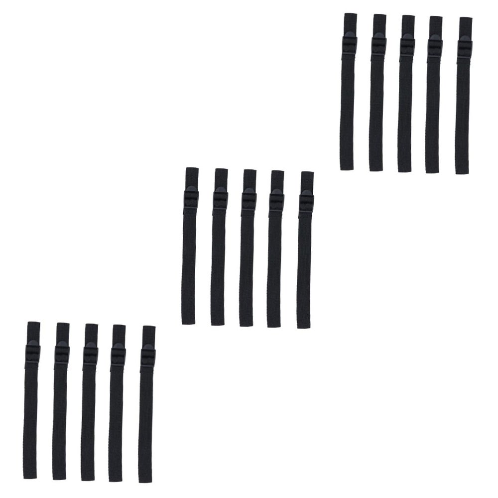 Sosoport 3sets Ski Pole Carrier Straps Straps for Ski Poles Boys and Girls Securely Fit in Pocket Durable Outdoor Sports 5pcs*3